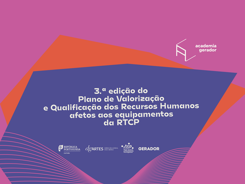 DGARTES abre as inscri��es para a 3� edi��o do Plano de Qualifica��o da RTCP